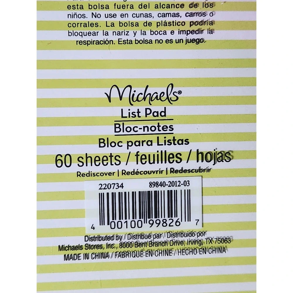 Michael's Journal Coquette Theme‎ 60 Sheets Pink Green Oval~NEW